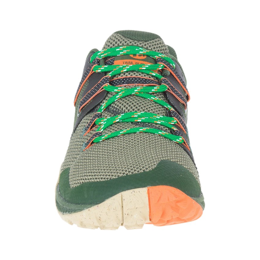 Chaussure Trail Merrell Glove 6 Eco Vert Olive Homme | A.V.EHIY